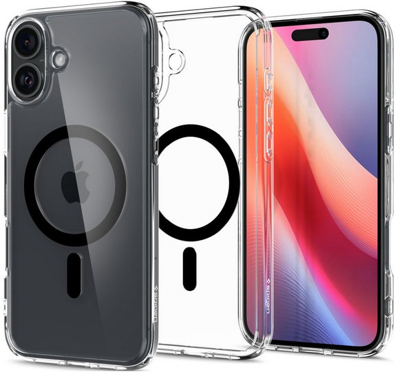 Etui z MagSafe do iPhone 16 Plus, Ultra Hybrid, Biały, White, Spigen
