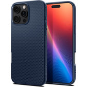 Etui do iPhone 16 Pro, Liquid Air, Navy Blue, Spigen
