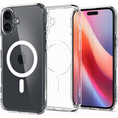 Etui z MagSafe do iPhone 16, Ultra Hybrid, Biały, White, Spigen