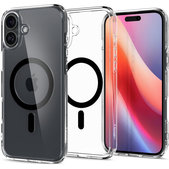 Etui z MagSafe do iPhone 16, Ultra Hybrid, Czarny, Black, Spigen