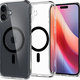 Etui z MagSafe do iPhone 16, Ultra Hybrid, Czarny, Black, Spigen