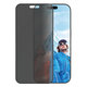Szkło hartowane UWF Privacy z aplikatorem do iPhone 16 Pro, czarny, black, PanzerGlass