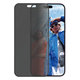 Szkło hartowane UWF Privacy z aplikatorem do iPhone 16 Plus, czarny, black, PanzerGlass
