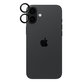 Ochraniacz obiektywu aparatu Hoops do iPhone 16, 16 Plus, czarny, black, PanzerGlass