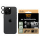 Pierścienie ochronne obiektywu kamery Hoops do iPhone 16 Pro Max/16 Pro, Czarny, PanzerGlass