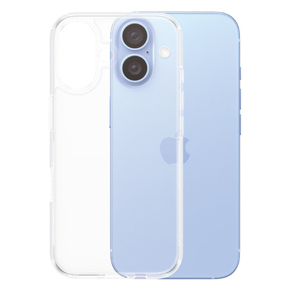 Etui do iPhone 16, HardCase, Przezroczysty, Transparent, PanzerGlass