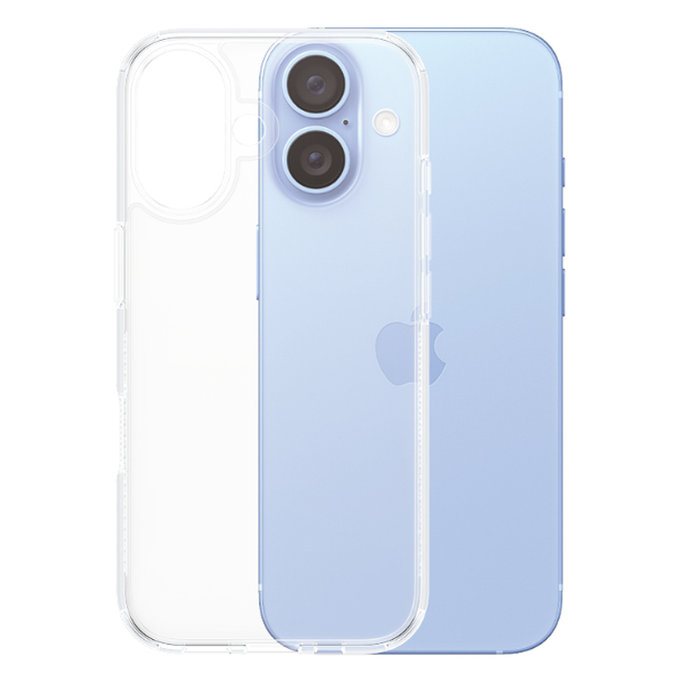 Etui do iPhone 16, HardCase, Przezroczysty, Transparent, PanzerGlass