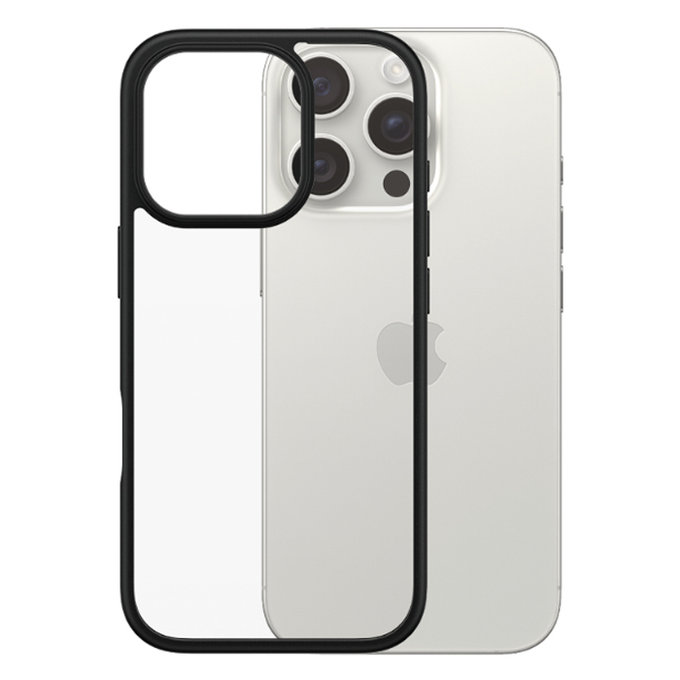 Etui do iPhone 16, HardCase, Czarny, Black, PanzerGlass