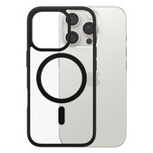 Etui z MagSafe do iPhone 16, HardCase, Czarny, Black, PanzerGlass