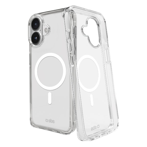 Etui z MagSafe do iPhone 16 Plus, Light Mag, Przezroczysty, Transparent, SBS