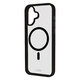 Etui z MagSafe do iPhone 16, Mag Frame, Czarny, Black, SBS