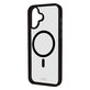 Etui z MagSafe do iPhone 16, Mag Frame, Czarny, Black, SBS