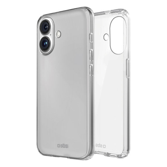 Etui do iPhone 16 Plus, Skinny, Przezroczysty, Transparent, SBS