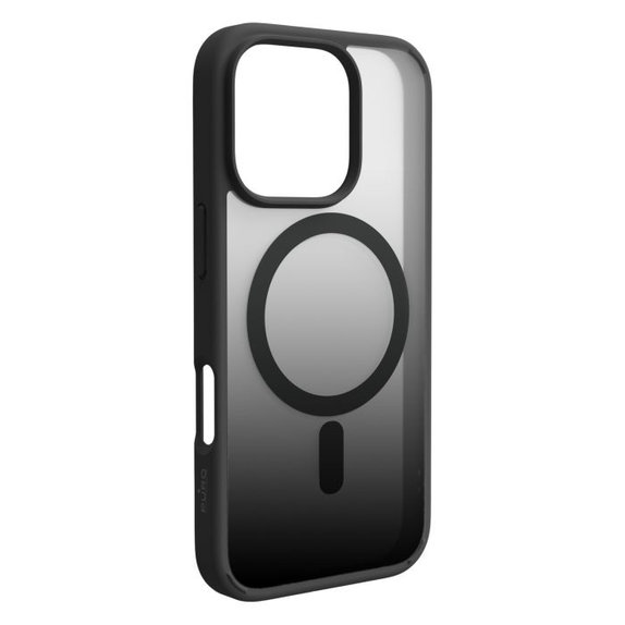Etui z MagSafe do iPhone 16 Pro, Gradient, Czarny, Black, PURO