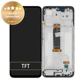 Wyświetlacz do Xiaomi Redmi 13 4G, Redmi 13 5G, Poco M6 4G, Ekran dotykowy z ramką, 560001N19A00, Genuine Service Pack