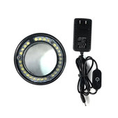 Regulowana lampa LED do mikroskopu, Czarny, Black, Relife RL-033D