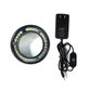 Regulowana lampa LED do mikroskopu, Czarny, Black, Relife RL-033D