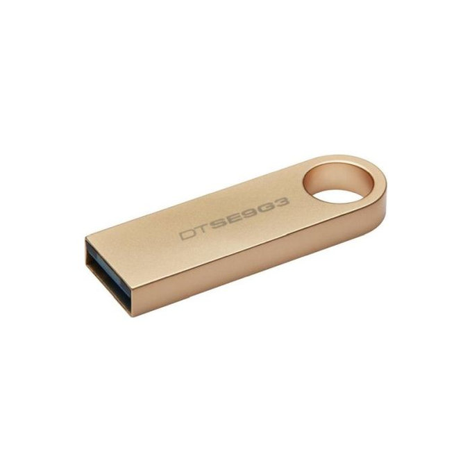 Pamięć Flash DataTraveler SE9 G3 128 GB, USB 3.0, złoty, gold, Kingston