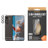 Bundle Hoops + Szkło hartowane UWF + Hard Case D3O do Samsung Galaxy S24, PanzerGlass