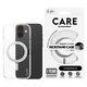 Etui Kickstand z MagSafe do iPhone 16, Srebrne, CARE