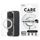 Etui Kickstand z MagSafe do iPhone 16 Pro, Srebrne, CARE