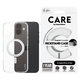 Etui Kickstand z MagSafe do iPhone 16 Plus, Srebrne, CARE