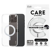 Etui Kickstand z MagSafe do iPhone 16 Pro Max, Srebrne, CARE