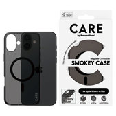 Etui Smokey z MagSafe do iPhone 16 Plus, Czarne, CARE