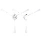 Szczotka boczna do Xiaomi Dreame L20 Ultra, X20 Pro, X20 Pro Plus, 2 szt.,, Biały, White