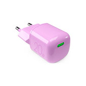 Ladowarka MiniPro USB-C, GaN, 20W, coraltastic, PURO