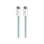 Kabel USB-C / USB-C, 60W, Fabrik FABK4, 1,5 m, island mist, PURO