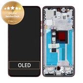 Wyświetlacz do Motorola Edge 50 Neo, Ekran dotykowy z ramką, Poinciana, 5D68C28684, Genuine Service Pack