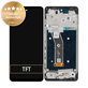 Wyświetlacz do Motorola Moto G24, G24 Power, Ekran dotykowy z ramką, Czarny, Black, 5D68C23810, Genuine Service Pack