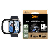 Szkło hartowane Full Body do Apple Watch Ultra 2024/Ultra 2/Ultra, Czarne, PanzerGlass