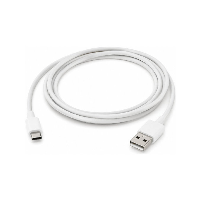 Kabel USB-C/USB, 1.5m | bialy | white | FixPremium