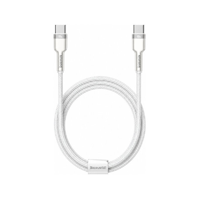 Kabel USB-C/USB-C, 1.5m | bialy | white | Baseus