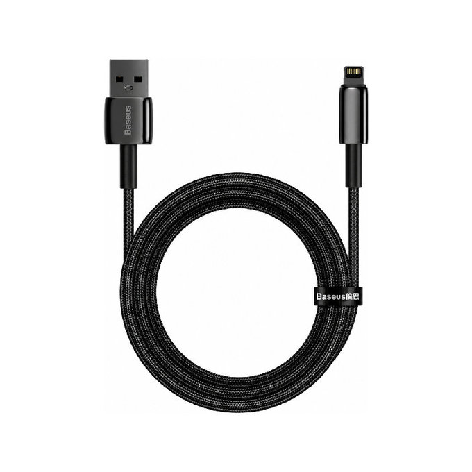 Kabel Lightning/USB, 1.5m | czarny | black | Baseus