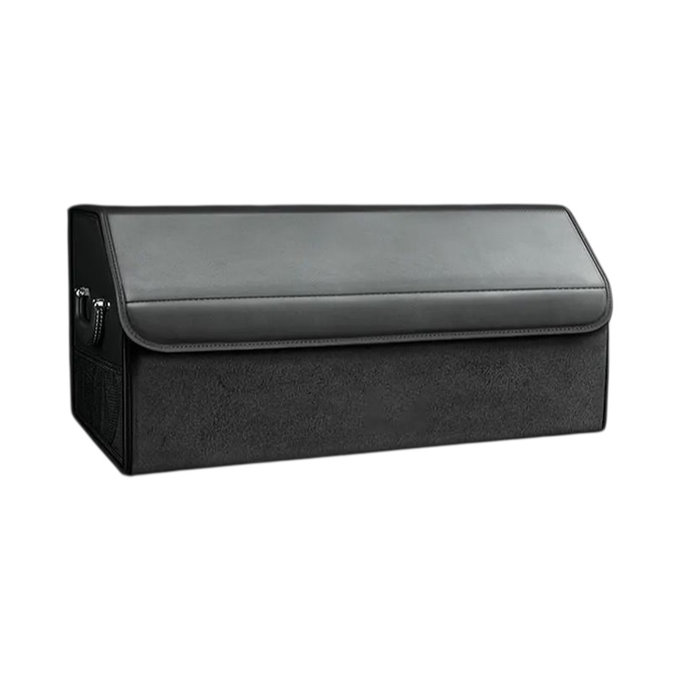 Duzy skórzany skladany organizer do bagaznika samochodowego 75x31x31cm