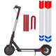 Naklejki odblaskowe, A do Xiaomi Mi Electric Scooter 1S, 2 M365, Essential, Pro, Pro 2
