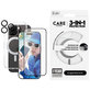 Bundle Hoops Ceramic + Szkło hartowane UWF Ceramic + Etui Kickstand do iPhone 16 Pro, CARE