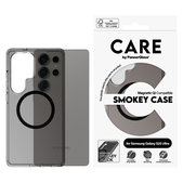Etui Smokey z czarnym QI do Samsung Galaxy S25 Ultra, Czarne, PanzerGlass