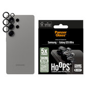 Osłona obiektywu aparatu Hoops Ceramic do Samsung S25 Ultra, Czarne, PanzerGlass