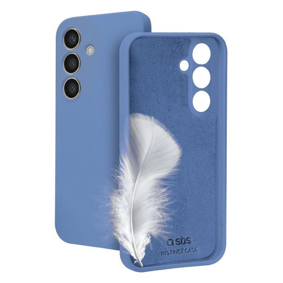 Etui do Samsung Galaxy S25, Instinct, Niebieski, Blue, SBS