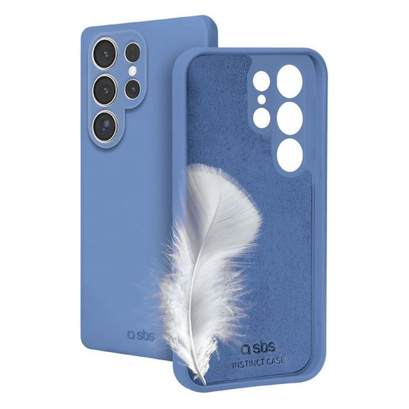 Etui do Samsung Galaxy S25 Ultra, Instinct, Niebieski, Blue, SBS