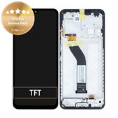 Wyświetlacz do Xiaomi Redmi 14C 4G, Ekran dotykowy z ramką, 5600020C3NL00, Genuine Service Pack