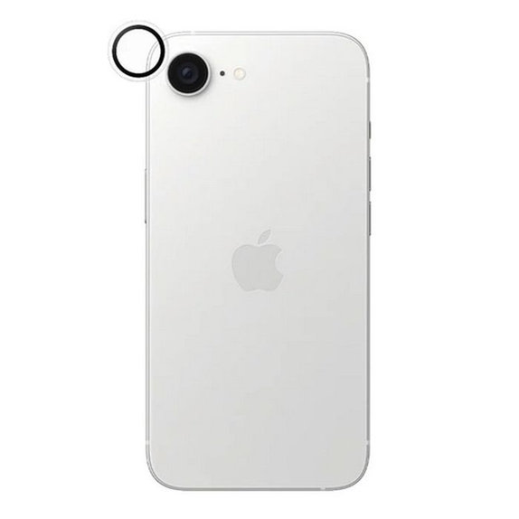 Ochrona obiektywu tylnej kamery do iPhone 16e, Hoops, Czarny, Black, PanzerGlass