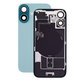 Tylne szkło obudowy z obiektywem aparatu, metalową płytką i magnesami Magsafe do iPhone 16, Teal