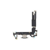 Złącze ładowania z taśmą flex do iPhone 16, Black