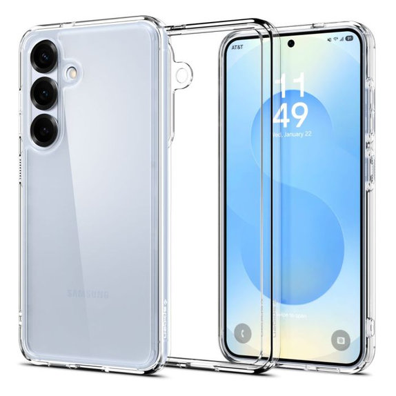Etui do Samsung Galaxy S25, Ultra Hybrid, Crystal Clear, Spigen