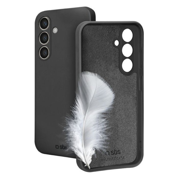Etui do Samsung Galaxy A36 5G, Instinct, Czarny, Black, SBS